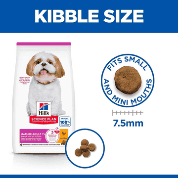 Canine Mature Adult 7+ Small & Mini Breed
