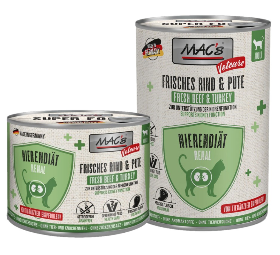 CAT Vetcare Renal Boeuf & Dinde