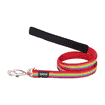 Leashes Design Rainbow Red