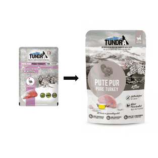Cat Pouch Kitten Pute pur