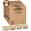 Gold Feine Pastete Fleisch 96 x 85g - Mega-Jumbo Pack
