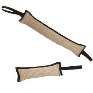 Dummy de dressage à mordre, jute