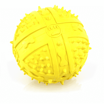 Match ball with pimples