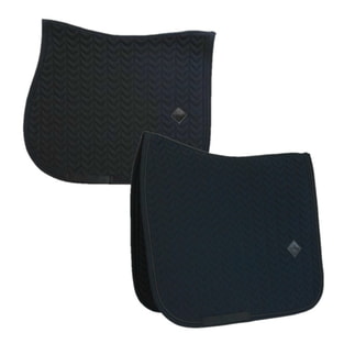 Fishbone saddle pad for warmbloods