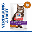 Feline Sensitive Stomach & Skin Adult - Frischebeutel