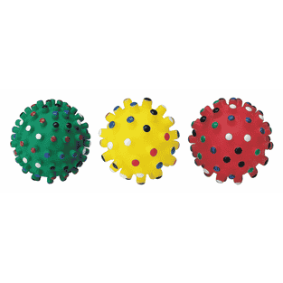Vinyl Ball mit Noppen
