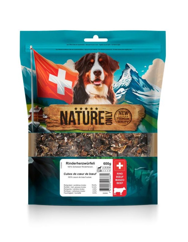 Cubes de coeur de boeuf - Viande Suisse