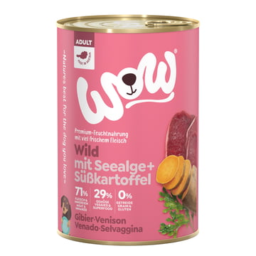 Adult, Wild mit Seealge und Süsskartoffel