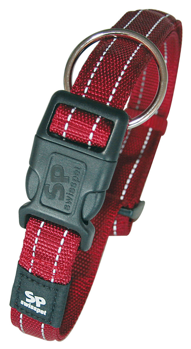 SportLine Collar, 15 mm / 26-40 cm, red