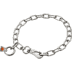 Edelstahl-Kettenhalsband mit Karabiner