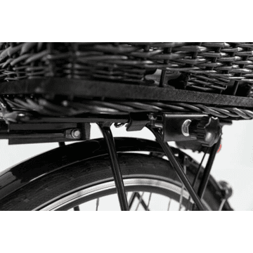 Fahrradkorb mit Gitter