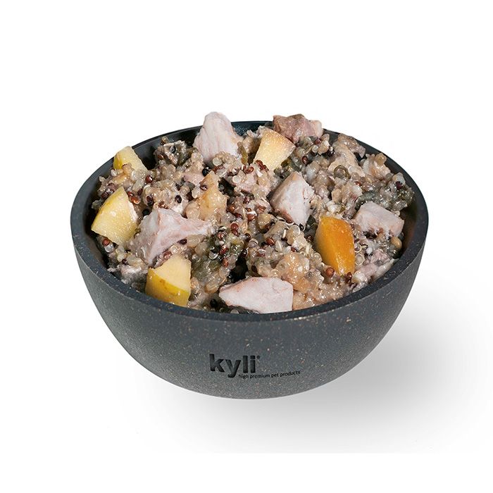 Complete Menu Pork with Quinoa and Apple