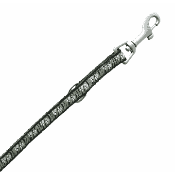DoggyLine lead, 25 mm / 180 cm, black