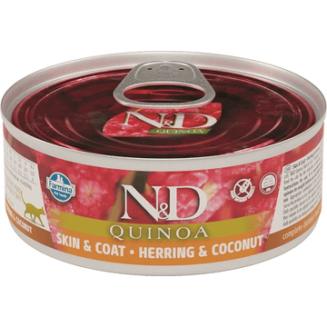 Feline Adult Skin & Coat Hareng Noix de coco