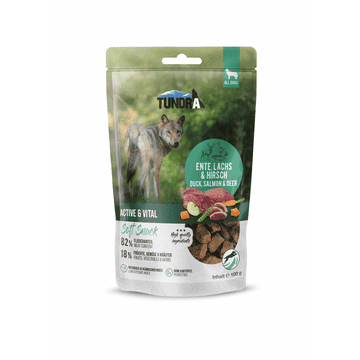Snacks Active & Vital Canard, Saumon et Cerf