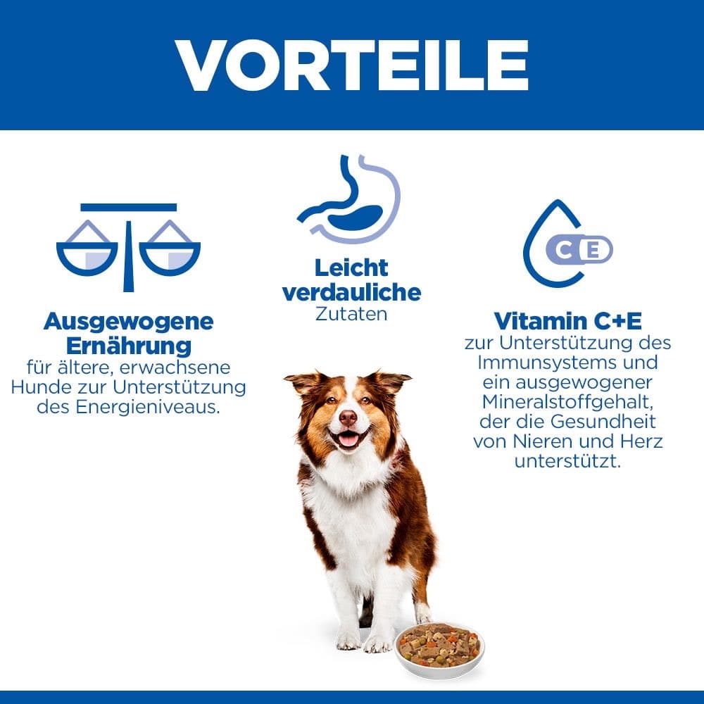 Canine Mature Adult 7+ Delicious Cuisine with chicken & added vegetables Dose