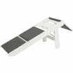 Ramp with fold-out steps
