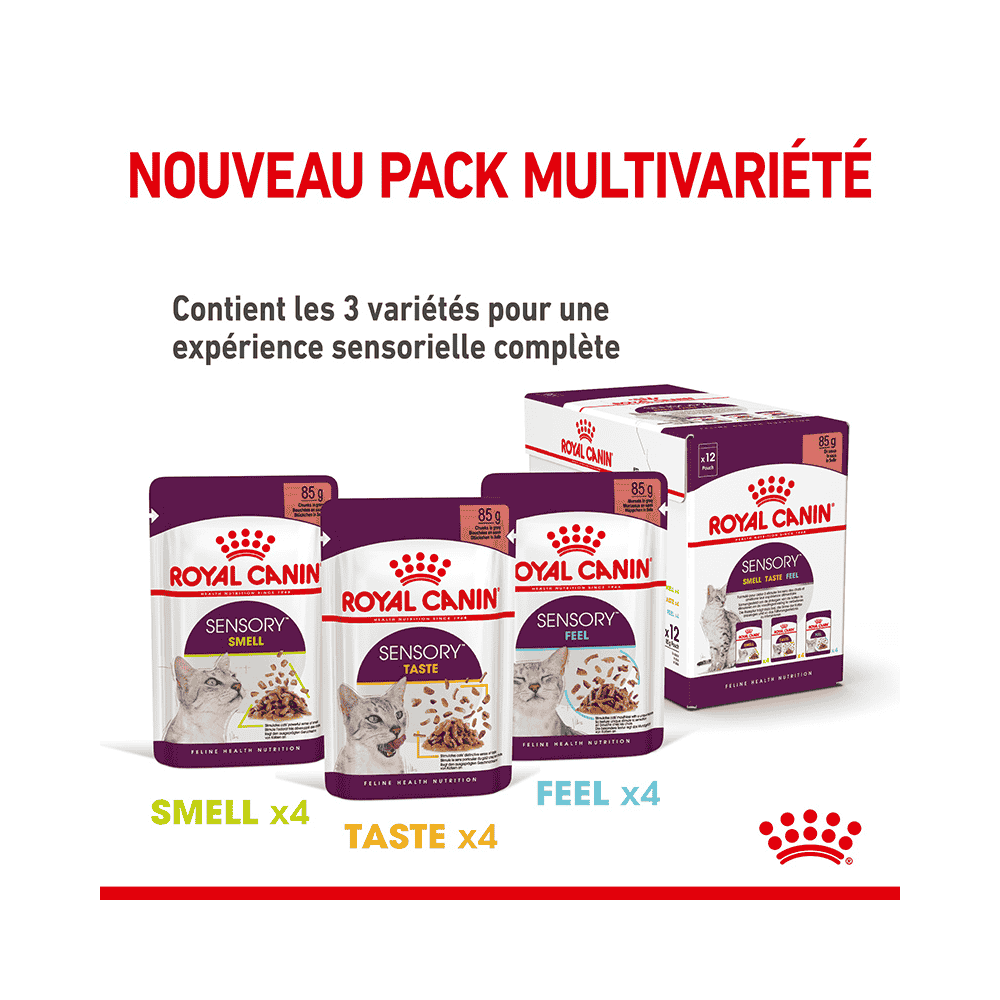 SENSORY SMELL, TASTE, FEEL en Sauce, Sachets