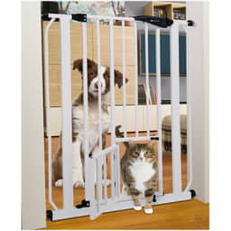 Pet Gate Absperrgitter mit Katzentüre