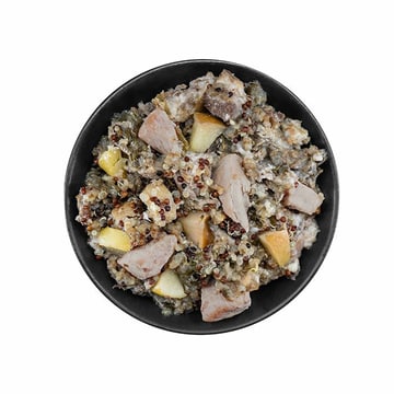 Complete Menu Pork with Quinoa and Apple