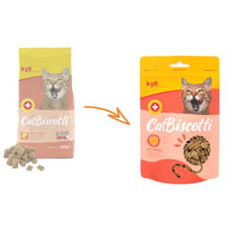 CatBiscotti mit Lachsöl