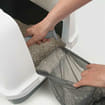 Katzentoilette mit Airsift-Filtersystem