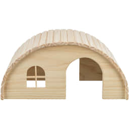 Maison ronde sans clous pour lapins