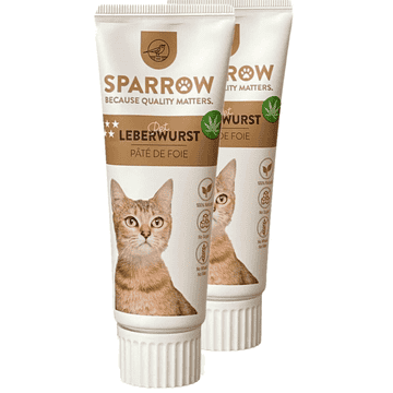 Leberwurst mit CBD für Katzen