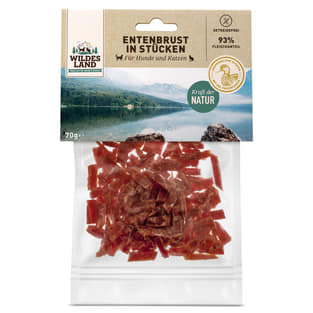 Entenbrust in Stückchen