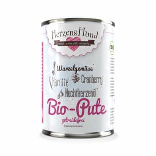 Bio-Pute mit Bio-Karotte