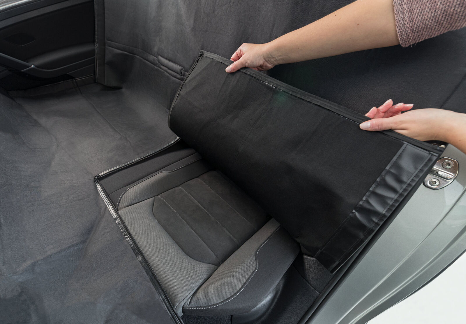 Couverture pour sièges de voiture, séparable