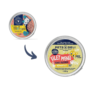 Kitten Filet Menü Pâté Hühnerfilet