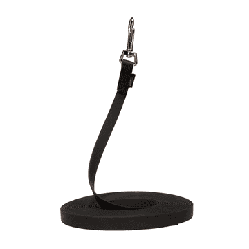 Biothane drag line, black