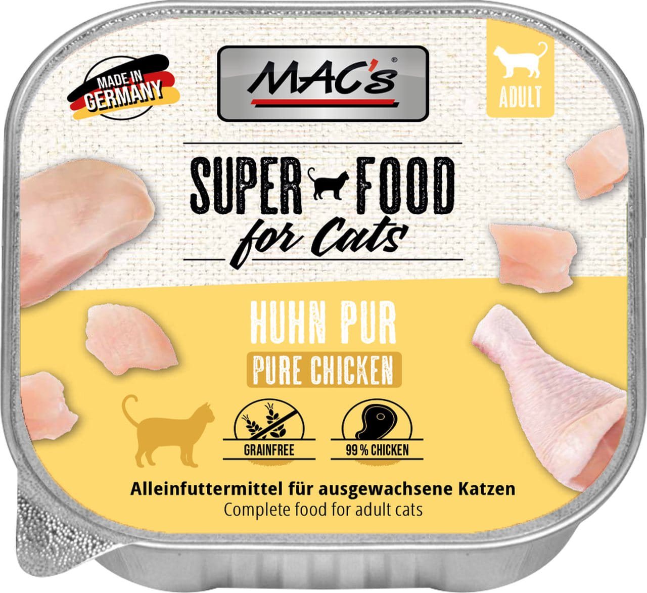 CAT Huhn Pur - Schale