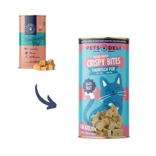 Crispy Bites Thunfisch Pur