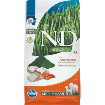 Canine Adult Medium/Maxi Hering & Wolfsbeere