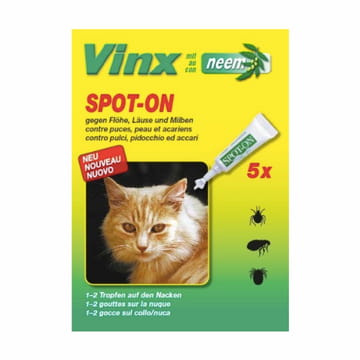Organic Spot-On with Neem for Cats