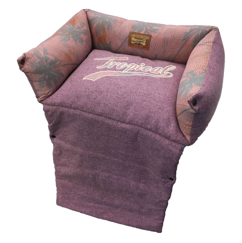 Hunde- & Katzenbett Tropical