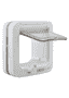 SureFlap Chatière blanche