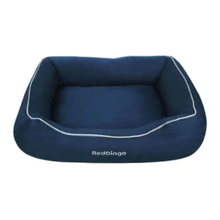 Hunde- & Katzenbett blau