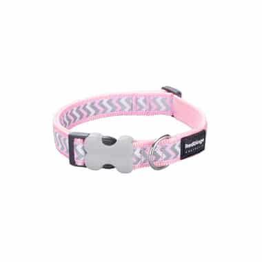 Halsband Reflective Ziggy Pink