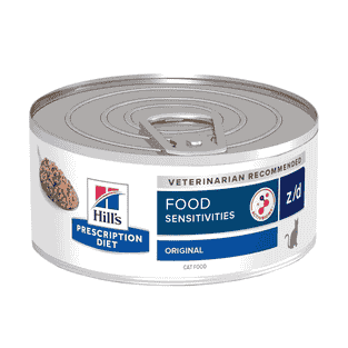 Feline z/d Food Sensitivities - Boîte