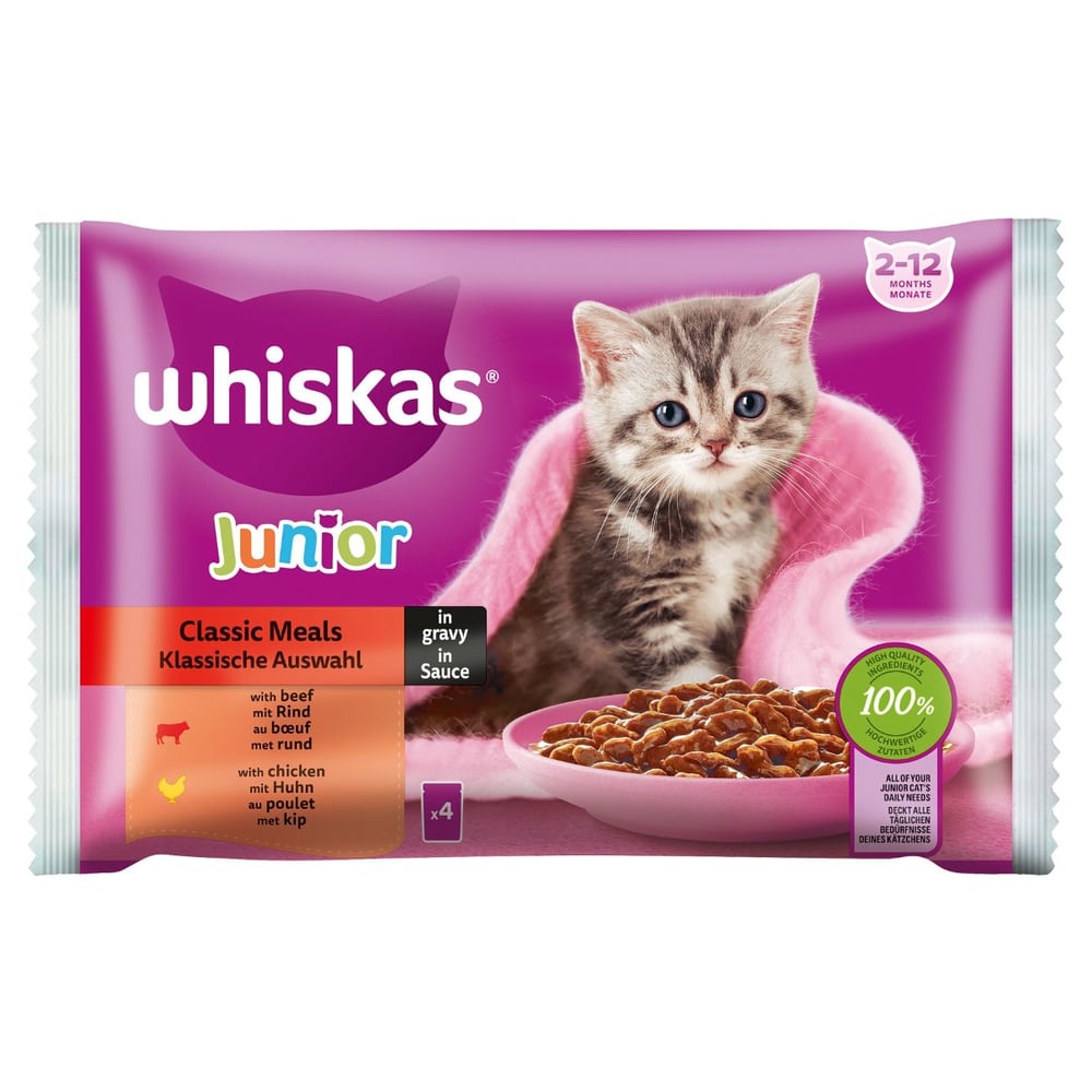 Junior 2 à 12 mois Sélection classique en sauce