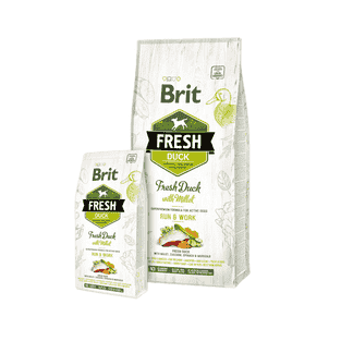 Fresh Dog - Active dogs - Fresh Duck with Millet - Adult Run & Work