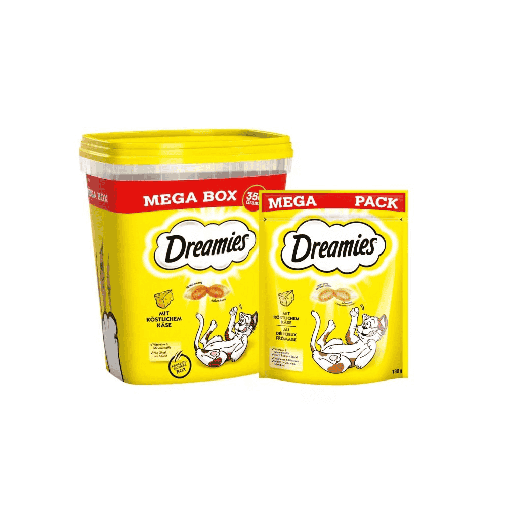 Dreamies mit Käse