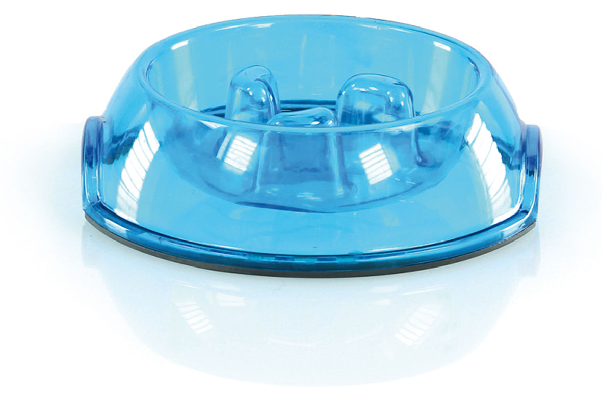 Mini anti-sling bowl transparent, round
