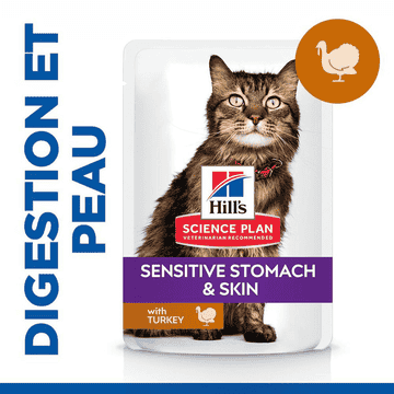 Feline Sensitive Stomach & Skin Adult - Sachet