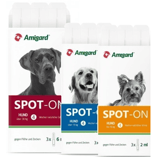 Spot-on Floh- und Zeckenschutz Hund
