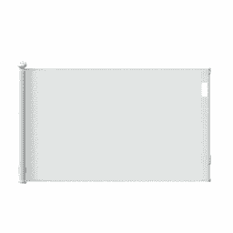 Clôture extensible pour chiens blanche