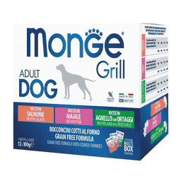 Dog Grill Adult Saumon, Porc, Agneau
